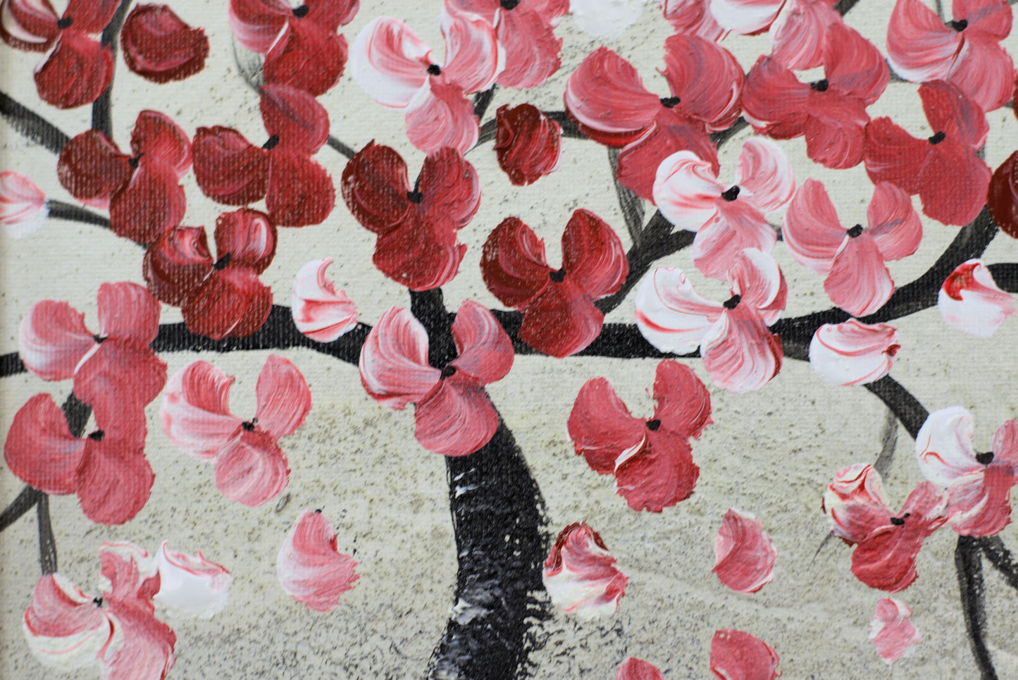 Spring Days in Japan – Cherry Blossom Triptych by Edelgard Schroer | Framed | Ready to Hang