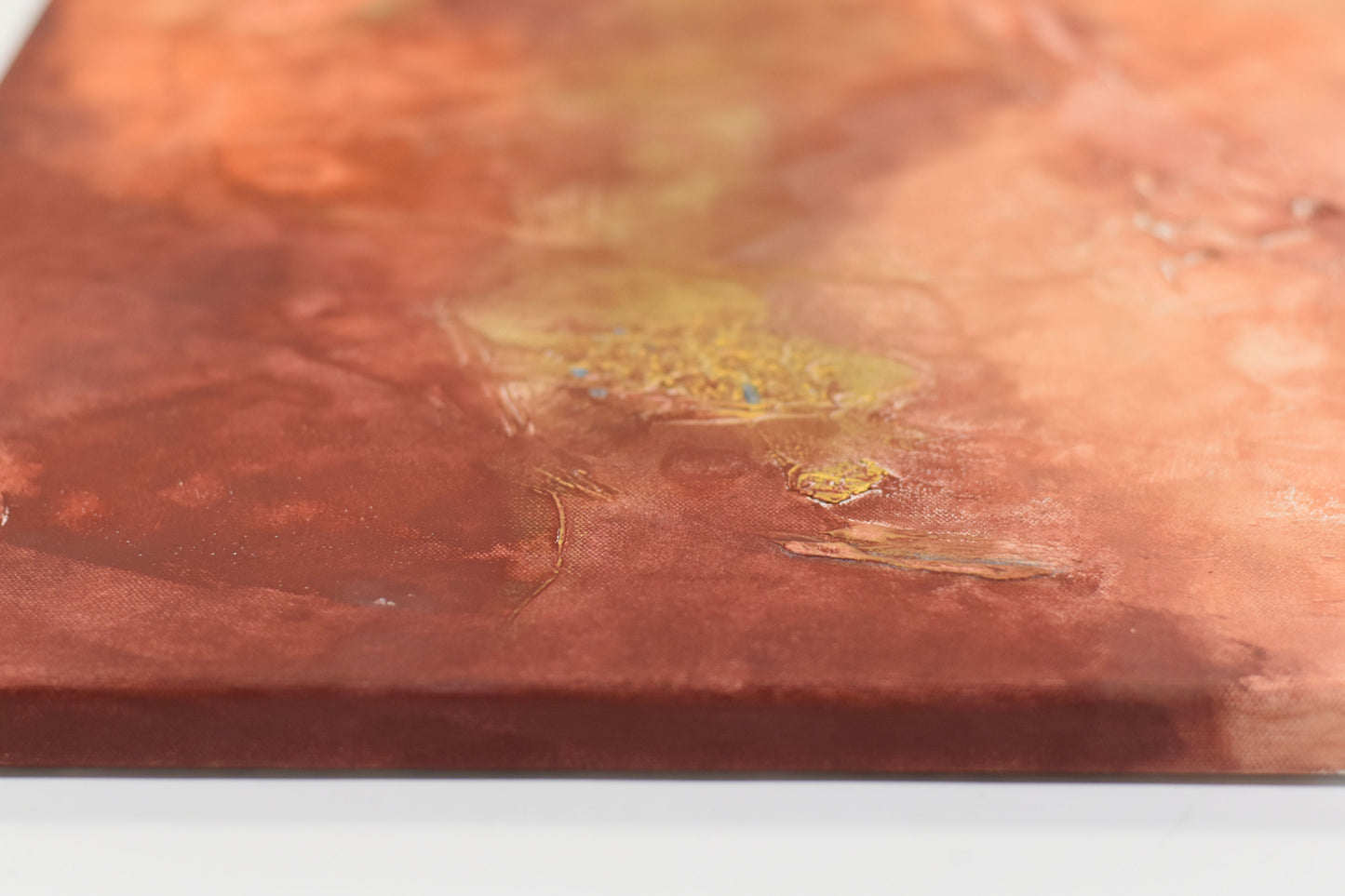 Birth of an Angel – Textured Abstract Acrylic by Edelgard Schroer | 80 × 60 cm