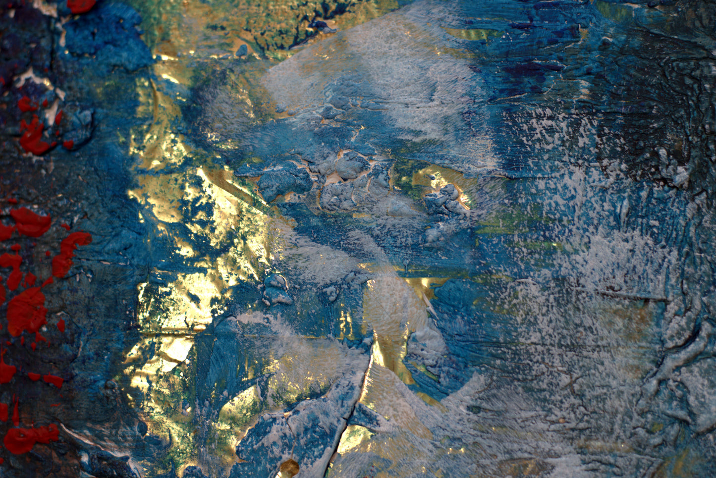 Silent Currents – Abstract Ocean Diptych | 43×43 cm | Edelgard Schroer