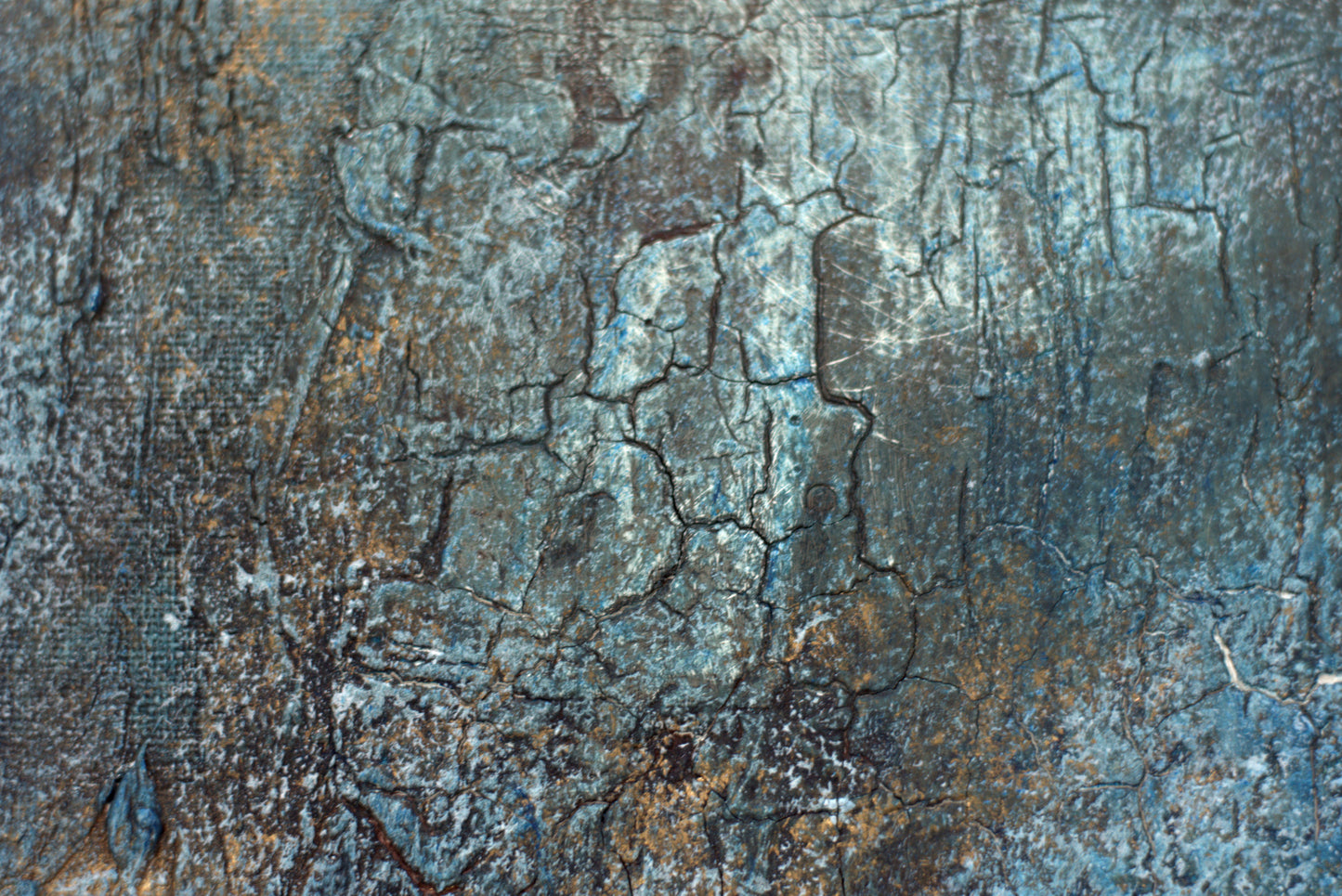 Silent Currents – Abstract Ocean Diptych | 43×43 cm | Edelgard Schroer