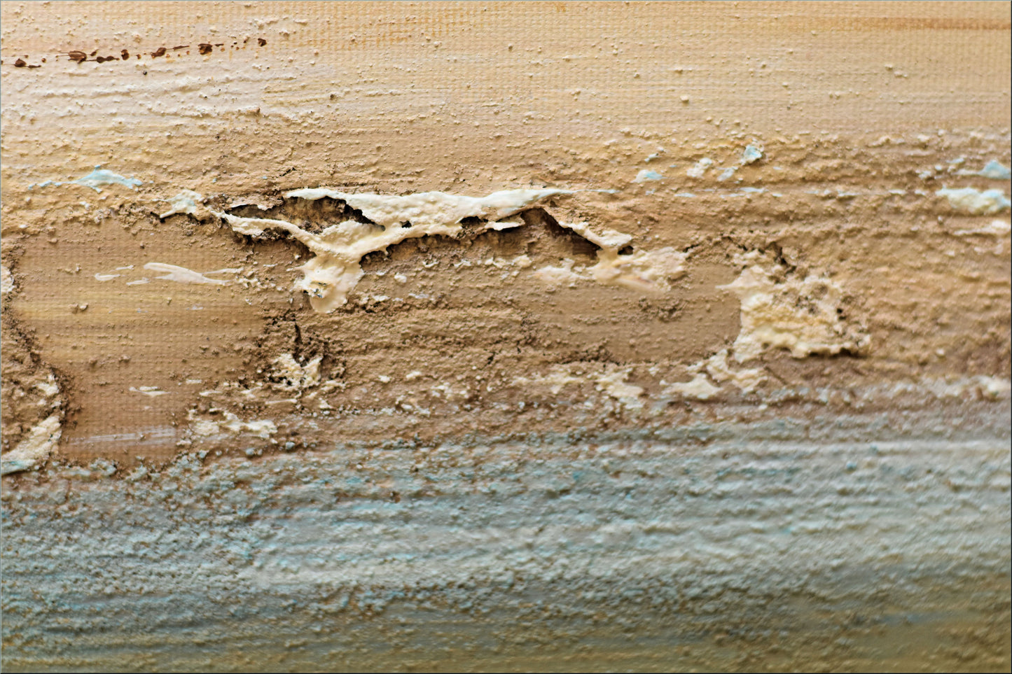 Desire – Abstract Ocean Landscape by Edelgard Schroer | 120x50 cm | Original Painting