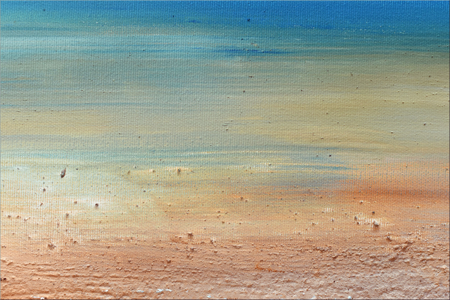 Desire – Abstract Ocean Landscape by Edelgard Schroer | 120x50 cm | Original Painting