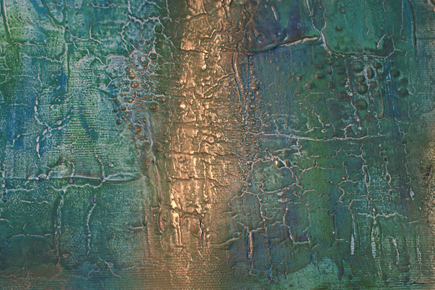 Golden Fields – Abstract Acrylic Textured Painting | 53 x 113 cm | Edelgard Schroer