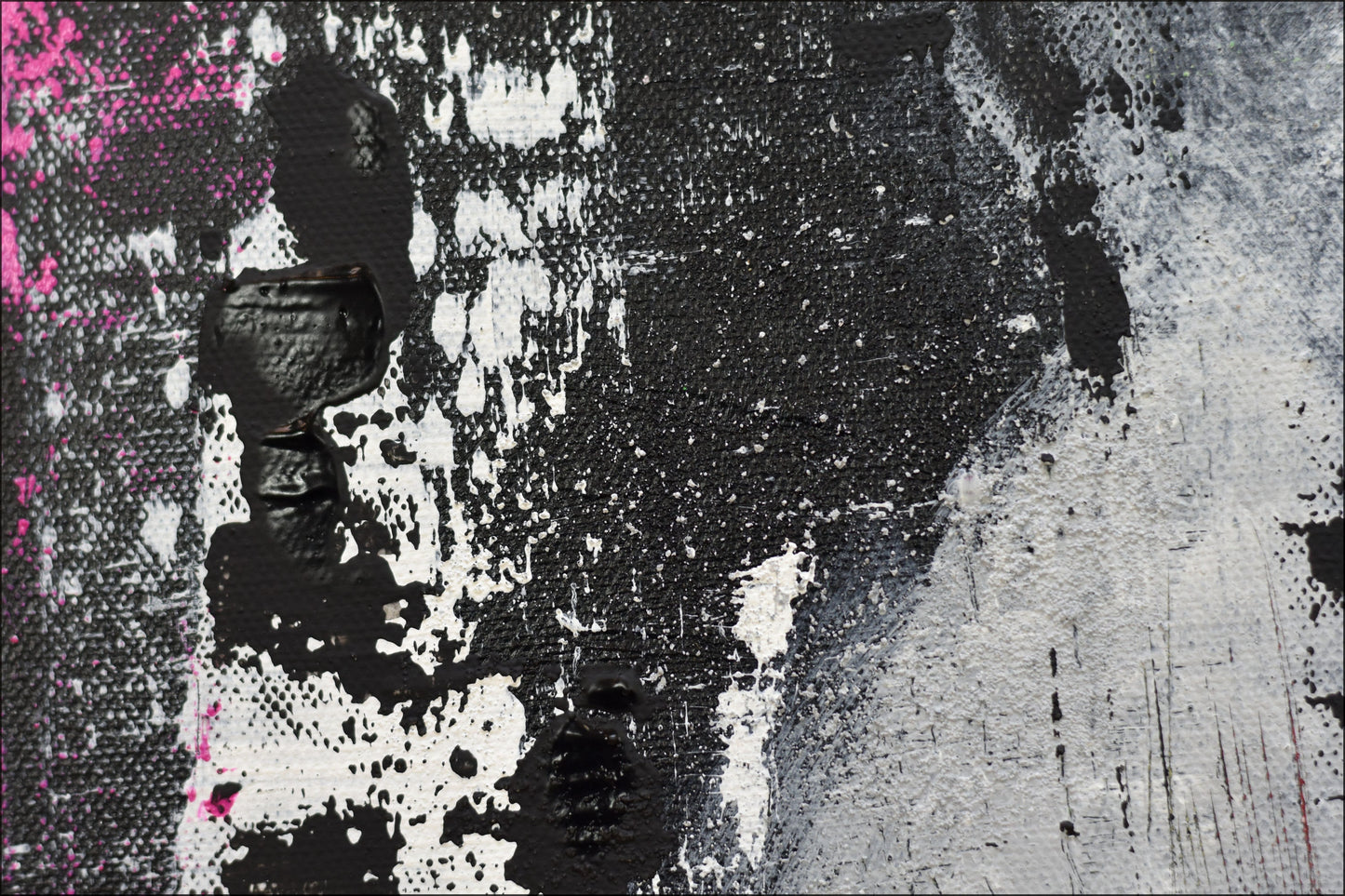 Simpatico – Abstract Acrylic Painting | 50 × 60 cm | Edelgard Schroer