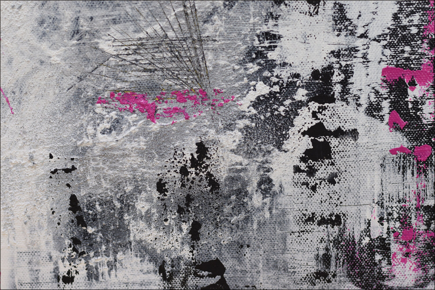 Simpatico – Abstract Acrylic Painting | 50 × 60 cm | Edelgard Schroer