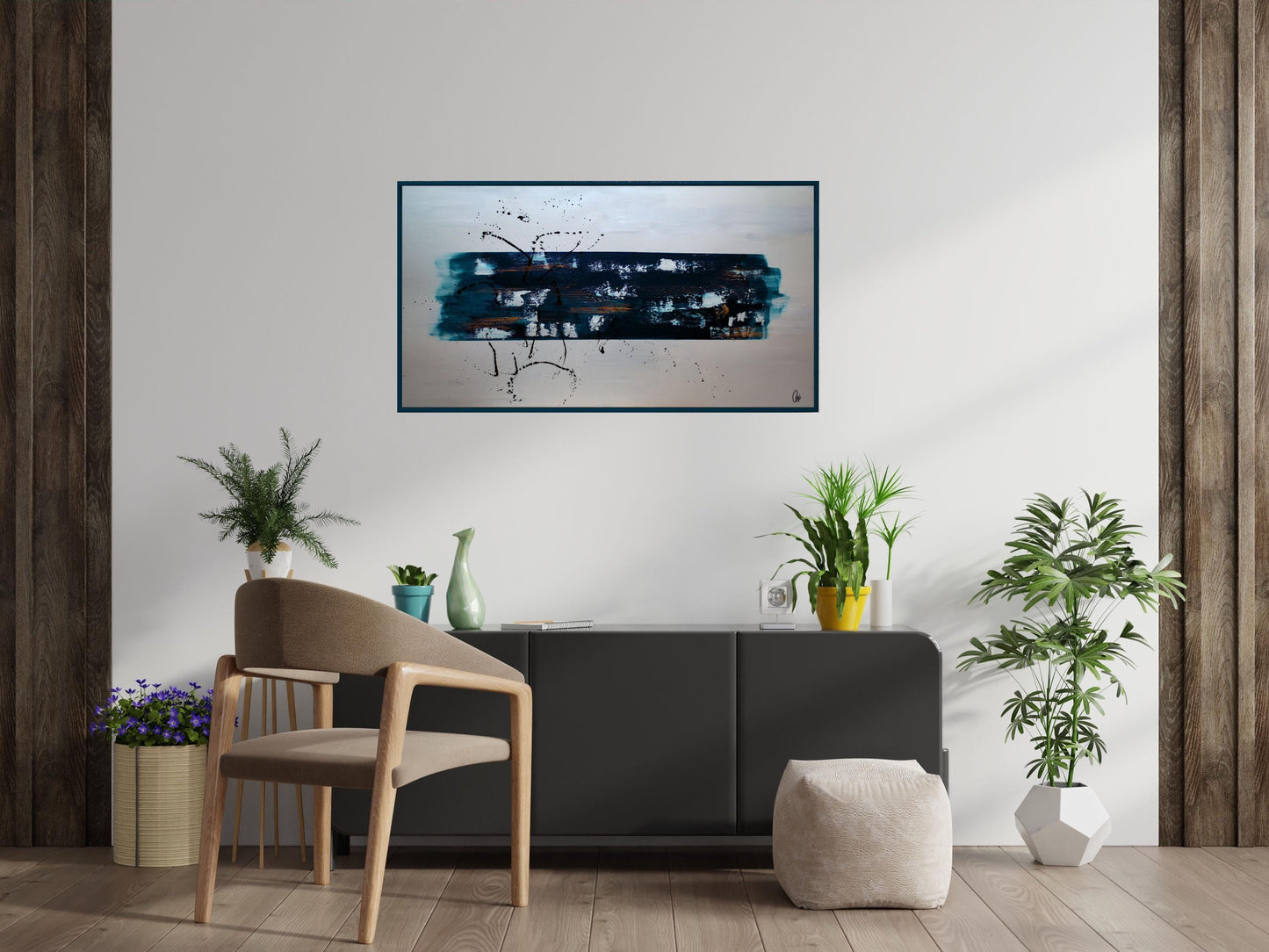 large artwork on canvas, contemporary art