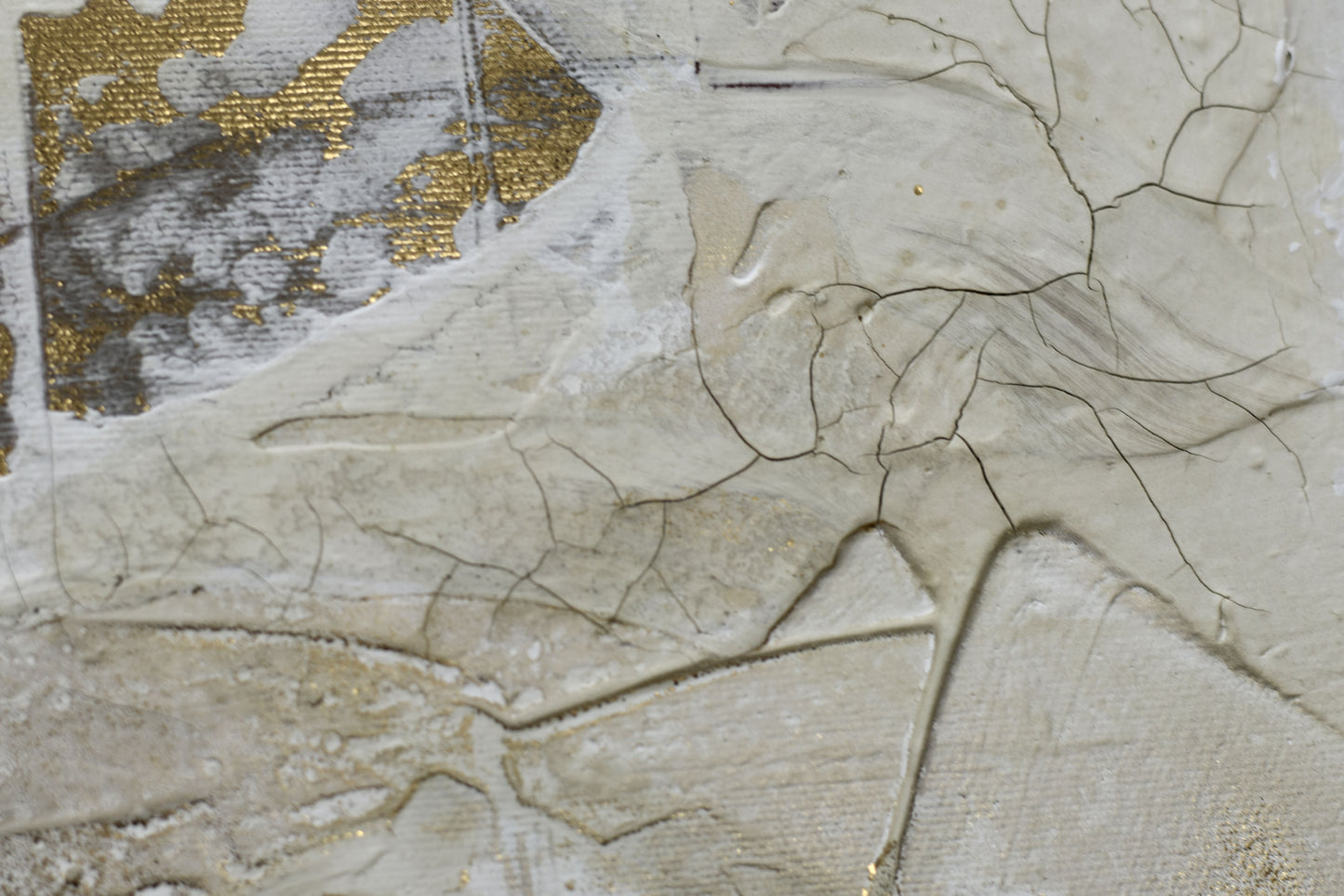 Caffeine Dreams – Gold & Coffee Abstract by Edelgard Schroer | 123 × 63 cm