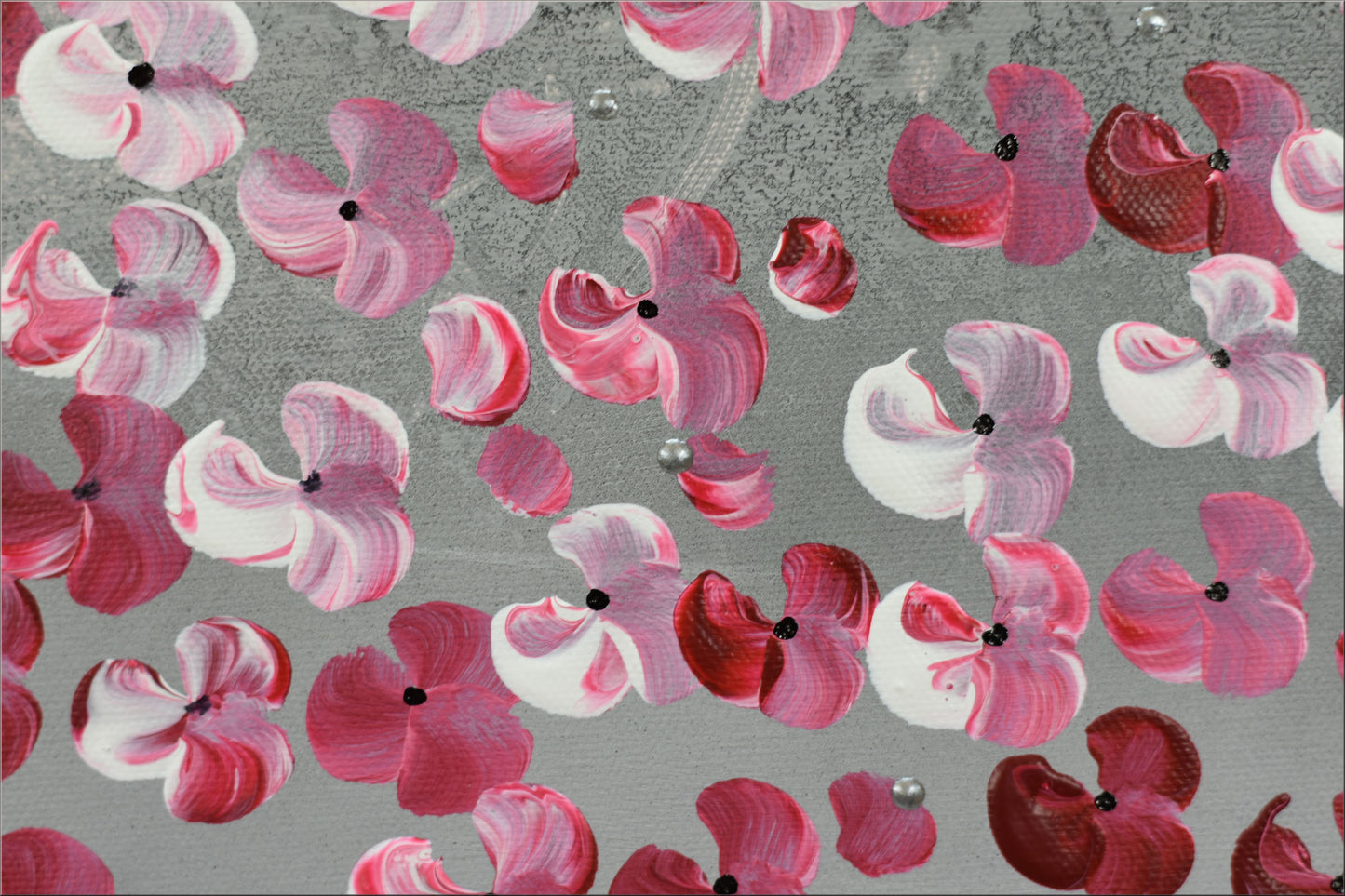 Kirschbaum – Cherry Blossom Acrylic Painting | 100 x 120 cm | Edelgard Schroer