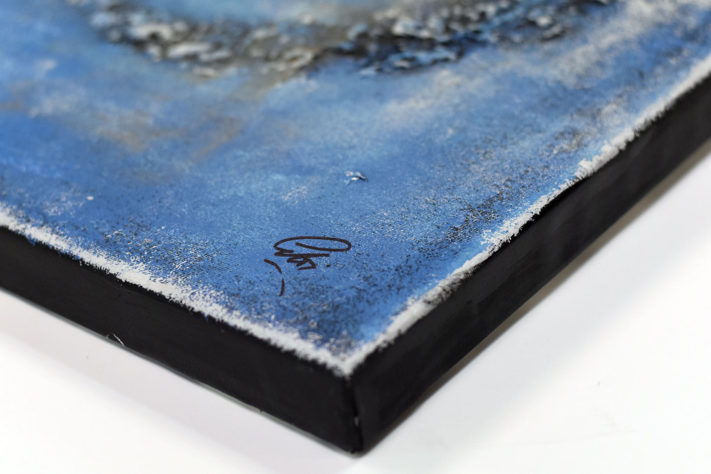 Monument – Abstract Textured Painting | 120 × 120 cm | Edelgard Schroer
