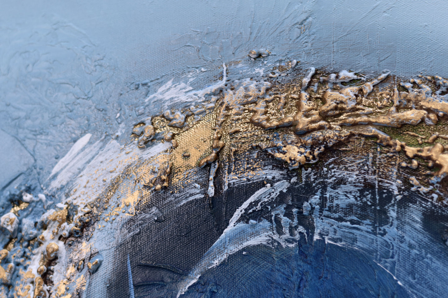 Flow of Time – Abstract Spiral Painting | 103×53 cm | Edelgard Schroer