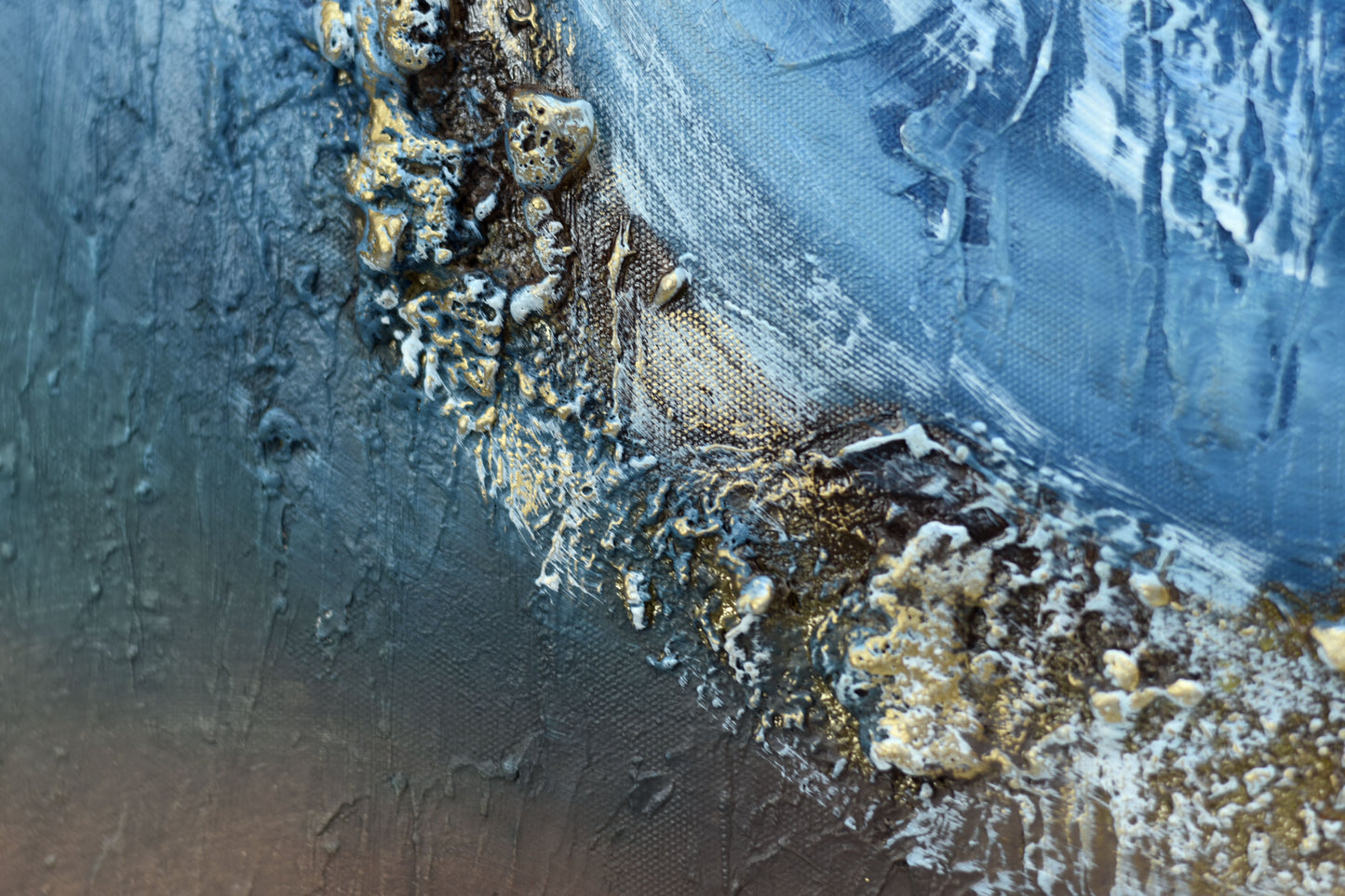 Flow of Time – Abstract Spiral Painting | 103×53 cm | Edelgard Schroer