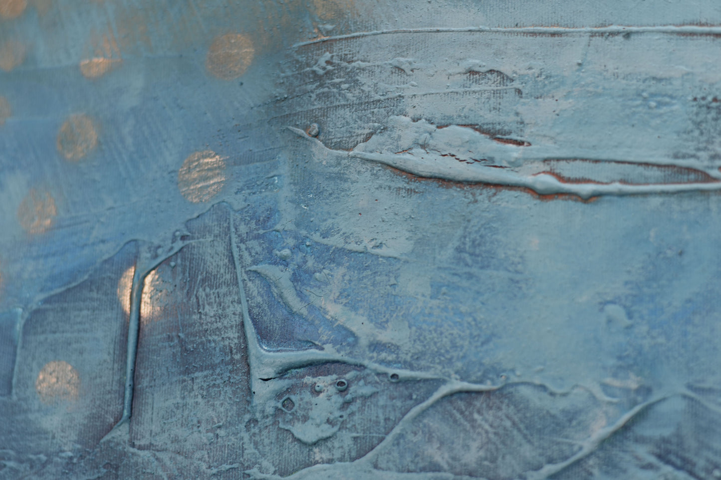 Sun Traces – Abstract Textured Painting | 120×70 cm | Edelgard Schroer