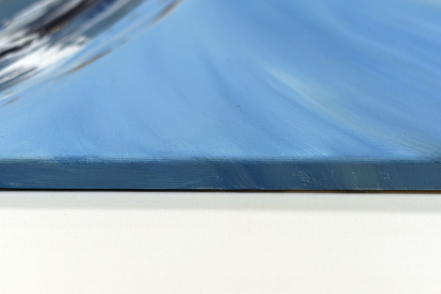 Ocean Loop – Abstract Ocean Painting | 120×50 cm | Edelgard Schroer